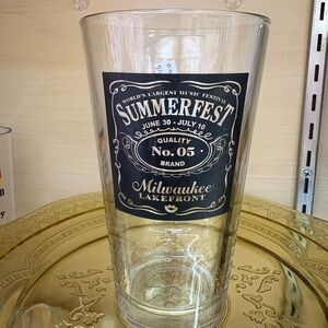 Summerfest Milwaukee Lakefront Pint Glass